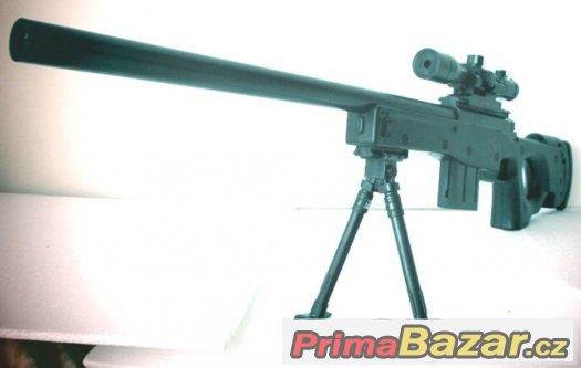 Odstřelovací puška  Typ A-991 na airsoft mechanická + 1-DVD – fotografie 5