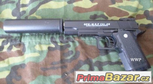 Airsoft zbraň D-1-A BERETTA kovová - Manuální – fotografie 2