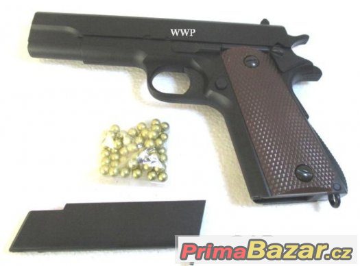 Airsoft zbraň   COLT Typ K-3, celokovová Manuální + 1-DVD  d – fotografie 2