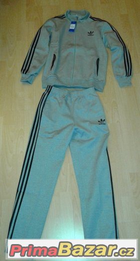 tepláková souprava Adidas velikost L šedá – fotografie 2
