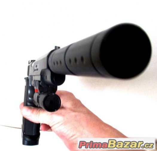 Airsoft zbraň replika italské pistole BERETTA.   Manuální +d – fotografie 5