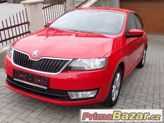 Škoda Rapid 1.6TDi 66kW Spaceback Koup.ČR,1majitel,XENONY1 – fotografie 1