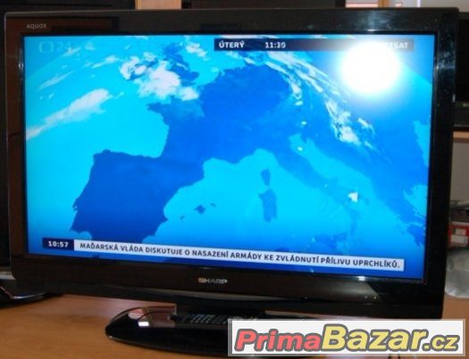 LCD televize Sharp LC-32D44E - 80 cm (32"), DVB-T, ZÁRUKA – fotografie 2