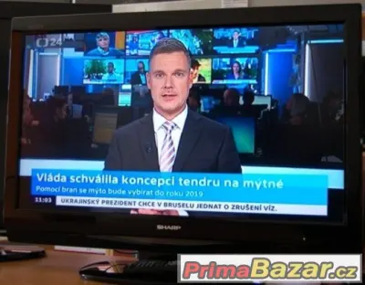 LCD televize Sharp LC-32D44E - 80 cm (32"), DVB-T, ZÁRUKA