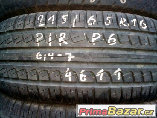 215/65 R16 letní Pirelli – fotografie 1