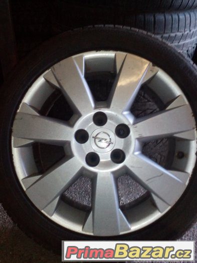 ALU kola originál Opel 5x110 17 – fotografie 2