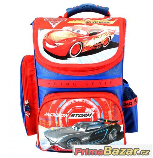ŠKOLNÍ AKTOVKA BATOH 3v1 CARS DISNEY McQUEEN – fotografie 2