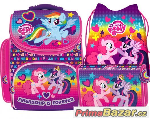 ŠKOLNÍ AKTOVKA BATOH 3v1 MY LITTLE PONY – fotografie 1