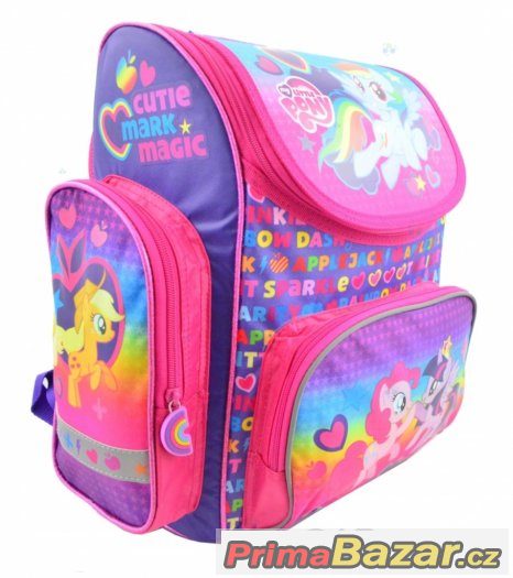 ŠKOLNÍ AKTOVKA BATOH 3v1 MY LITTLE PONY – fotografie 2