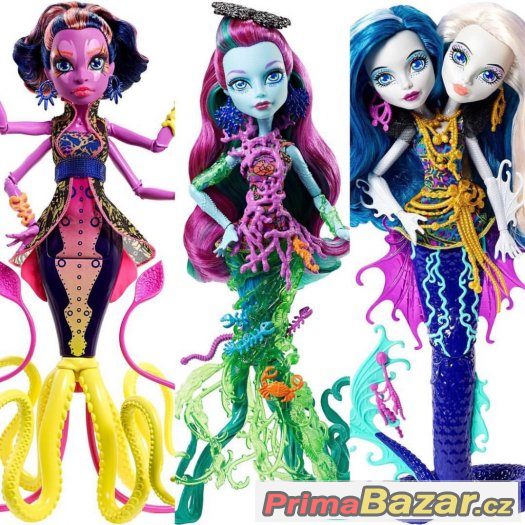 PANENKA MONSTER HIGH Great Scarrier PERI&PEARL SERPENTINE – fotografie 5