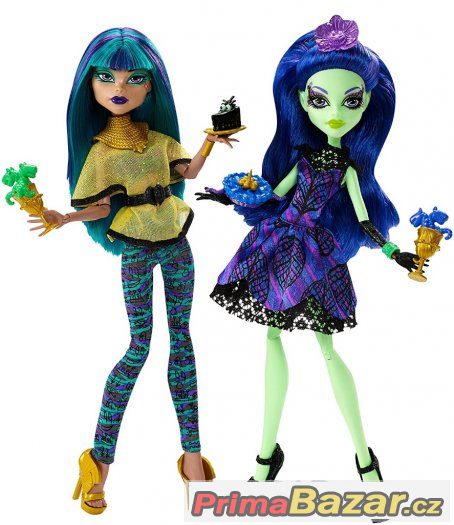 MONSTER HIGH AMANITA NIGHTSHADE+NEFERA DE NILE – fotografie 1