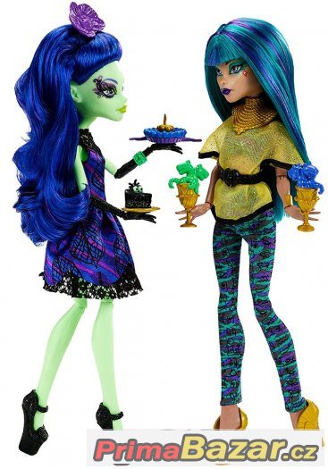 MONSTER HIGH AMANITA NIGHTSHADE+NEFERA DE NILE – fotografie 3