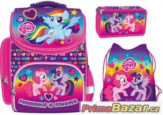 ŠKOLNÍ AKTOVKA BATOH 3v1 MY LITTLE PONY – fotografie 1