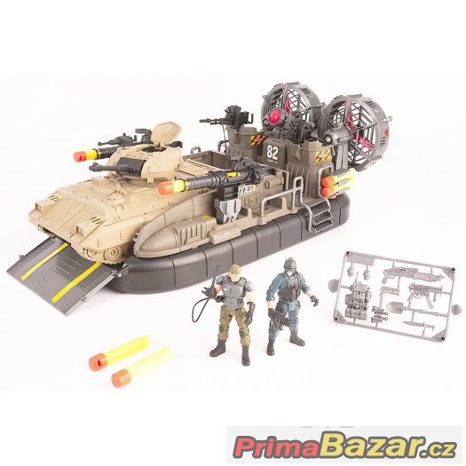 VOJENSKÉ VZNÁŠEDLO+TRANSPORTÉR MILITARY HOVERCRAFT – fotografie 2