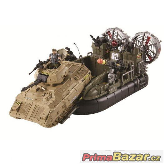 VOJENSKÉ VZNÁŠEDLO+TRANSPORTÉR MILITARY HOVERCRAFT – fotografie 3
