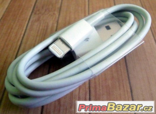 Datový a nabíjecí kabel USB iPhone 5/5C/5S/6/6+/6S+/7/7+ – fotografie 1
