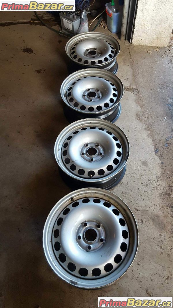 4x plechove disky VW 5N0601027B 5x112 6.5jx16 et33