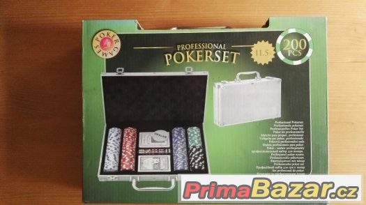 Prodám poker set NOVÝ  Krásný kufřík. – fotografie 2