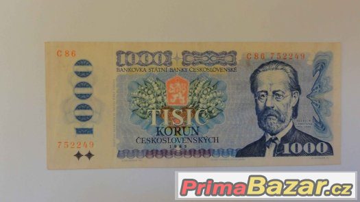 1000 Kčs 1985 – fotografie 1