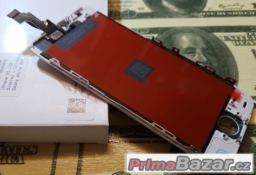 LCD Displej + Dotyková deska iPhone 5s Bílý – fotografie 2