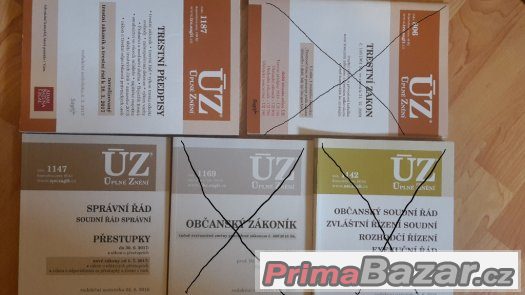 ÚZ - Trestní předpisy č. 1187 a Správní řád č. 1147 – fotografie 1