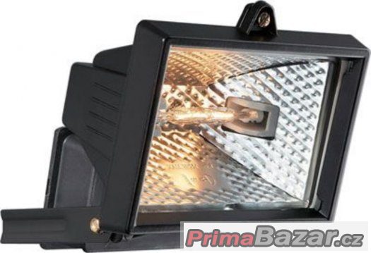 Nástěnný halogen 150W - venkovní, černý bílý – fotografie 1