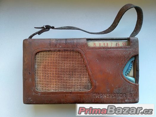 Transistor 6 Doris, tranzistorové radio tesla – fotografie 1