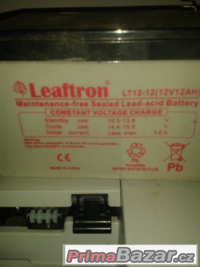 BATERIE DO ELEKTROVOZITEK A ELEKTROKOL – fotografie 1