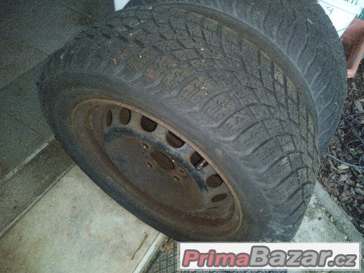 Punto 2, prodám 2 ks kol ,zimní pneu 4mm, 165/65R14 – fotografie 2