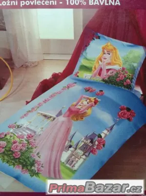 Prodám NOVÉ povlečení Princess světle modré