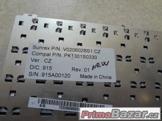 ASUS S9 S96 Z84 Z96 Compal FL90 IFL90 IFL91 FL92 klávesnice – fotografie 3