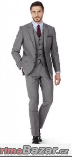 Prodam oblek TM Lewin Wilson Slim Fit 2 button – fotografie 1