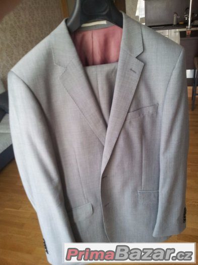 Prodam oblek TM Lewin Wilson Slim Fit 2 button – fotografie 2