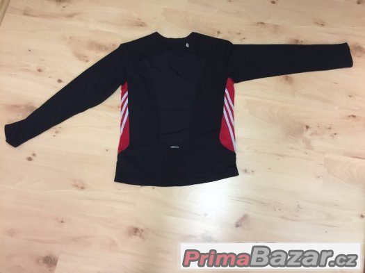 Adidas CLIMACOOL sportovni triko s dlouhym rukavem - cerne – fotografie 4