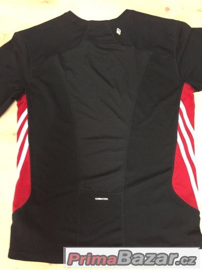 Adidas CLIMACOOL sportovni triko s dlouhym rukavem - cerne – fotografie 5