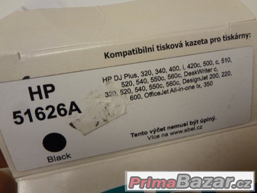 HP č. 26 51626A černá inkoust cartridge – fotografie 2