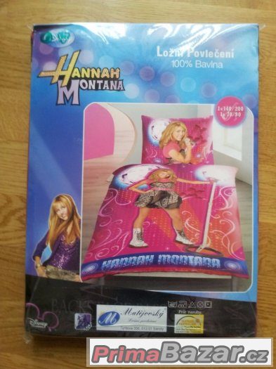 Prodam NOVE povleceni Hannah Montana - ruzova – fotografie 3
