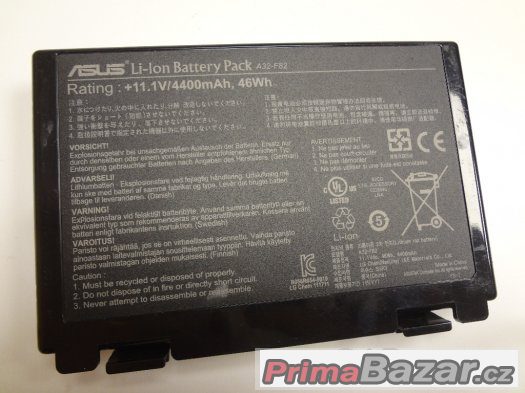 ASUS X5DAB A32-F82 A32-F52 baterie 4400 mAh – fotografie 1