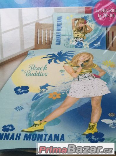 Prodám NOVÉ povlečení Hannah Montana - Beach buddies – fotografie 1