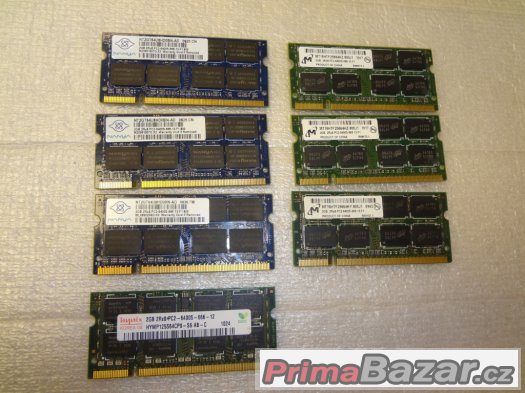 DDR2 2GB 800 SODIMM notebook – fotografie 1