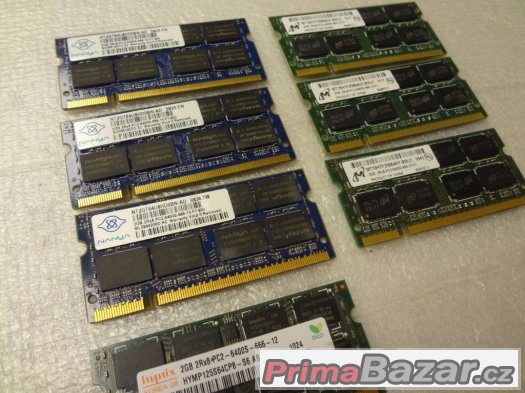 DDR2 2GB 800 SODIMM notebook – fotografie 2