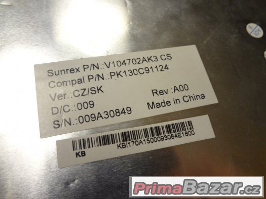 ACER Aspire 5744 5741 5742 5750 E640G klávesnice – fotografie 4