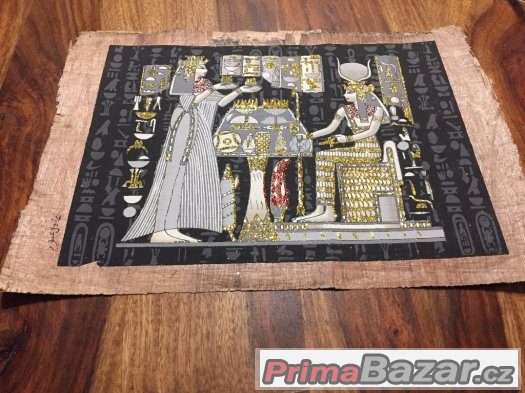 Prodam NOVY papyrus - original z Egypta 32x23 cm – fotografie 2