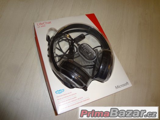 Microsoft LifeChat LX-3000 černá – fotografie 1