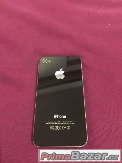 Apple iPhone 4 8GB Black - použitý, repasovaný – fotografie 3