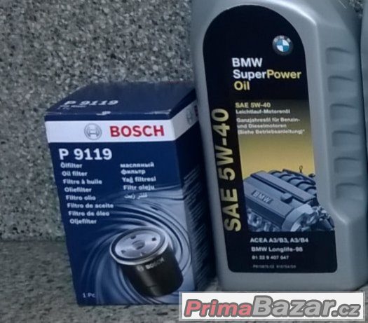 BMW E46 320D - olejový filtr Bosch – fotografie 2