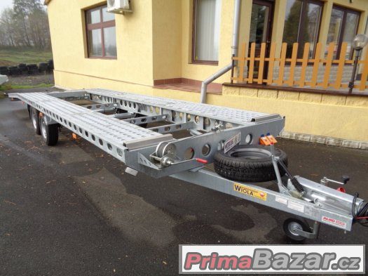 Autopřepravník 8 x 2.07 m na 2 auta NOVÝ, SKLADEM – fotografie 1