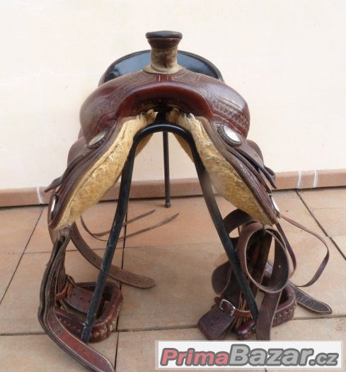 Westernové sedlo Continental reining – fotografie 5