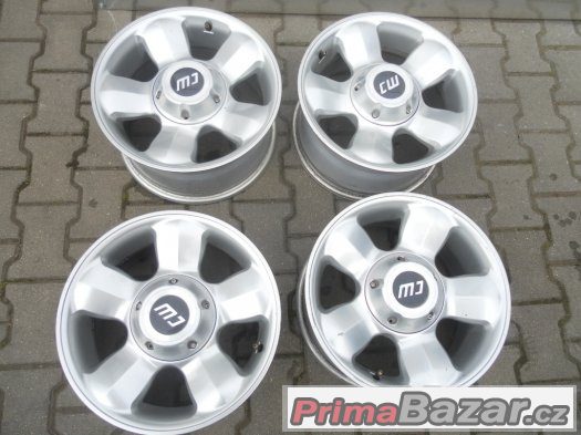 Prodám elektrony Borbet 16" na Off Road – fotografie 2
