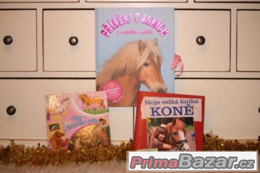 3 konske knizky pro deti – fotografie 1